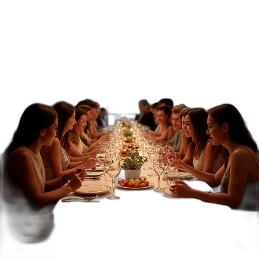 food, dress, jewelry, face transparent PNG cut-out