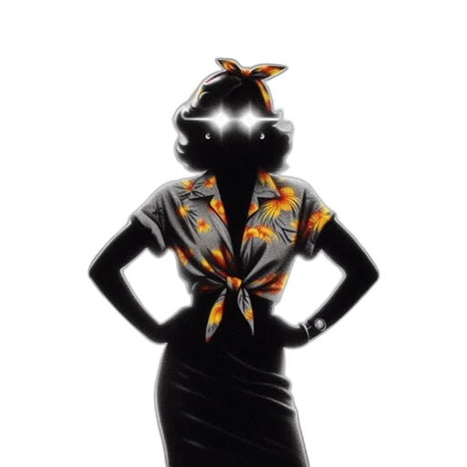 dress, crown, mask, robot transparent PNG cut-out