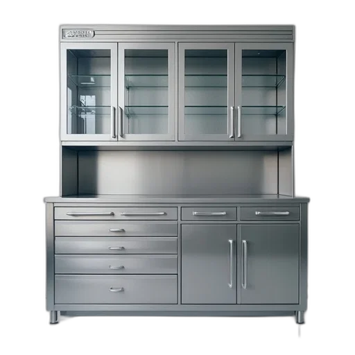 furniture, 3d render, stainless, steel transparent PNG cut-out