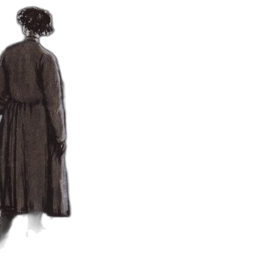 dress, jacket, concept art, watercolor transparent PNG cut-out