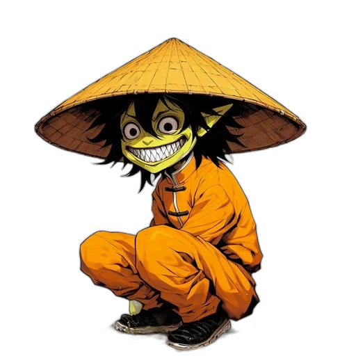 hat, mask, staff, animal transparent PNG cut-out