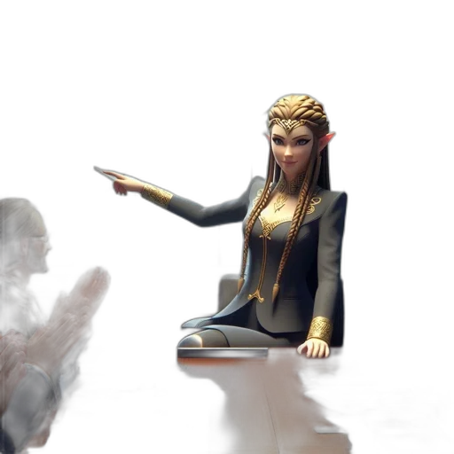 staff, sword, concept art, 3d render transparent PNG cut-out