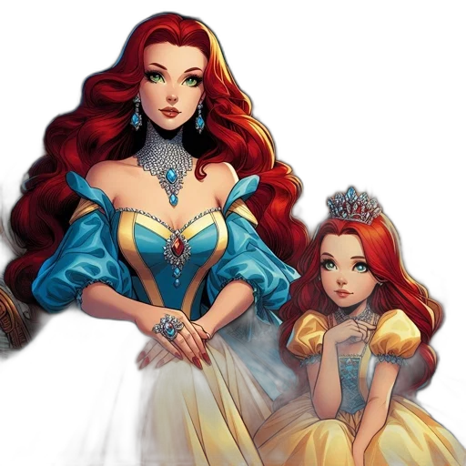crown, fantasy art, concept art, comic book art transparent PNG cut-out