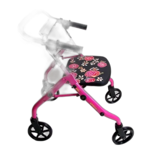 3d render, photorealistic, pink, black transparent PNG cut-out