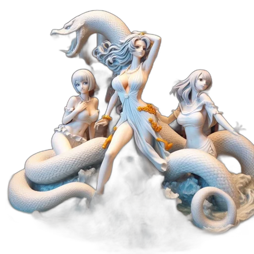 dragon, jewelry, concept art, 3d render transparent PNG cut-out