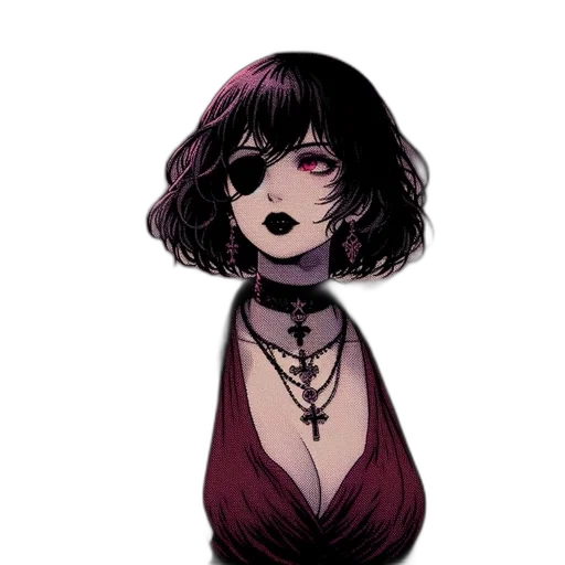 dress, mask, face, jewelry transparent PNG cut-out