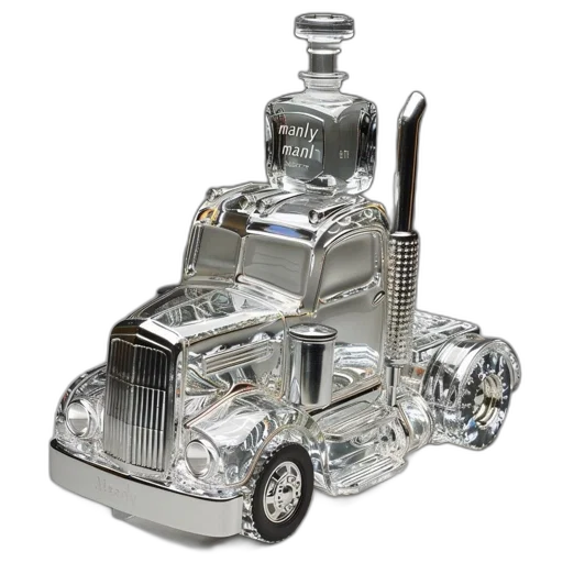 robot, car, 3d render, photorealistic transparent PNG cut-out