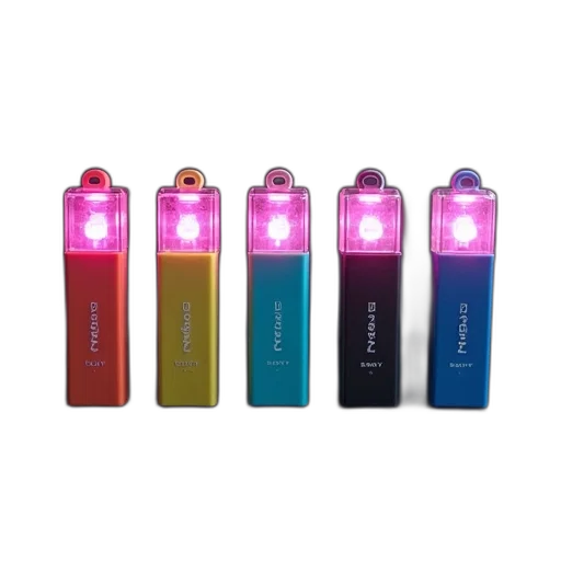 neon, collection, five, sony transparent PNG cut-out