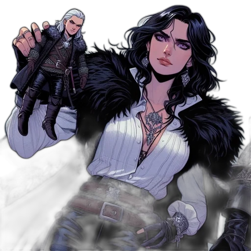 comic book art, concept art, fantasy art, pixel art transparent PNG cut-out