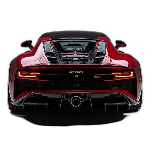 car, weapon, 3d render, photorealistic transparent PNG cut-out
