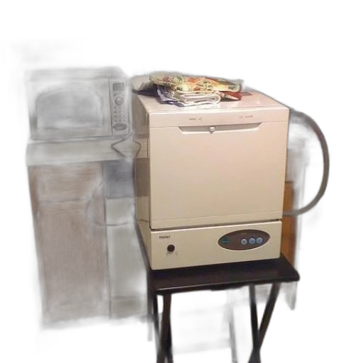 robot, furniture, food, 3d render transparent PNG cut-out