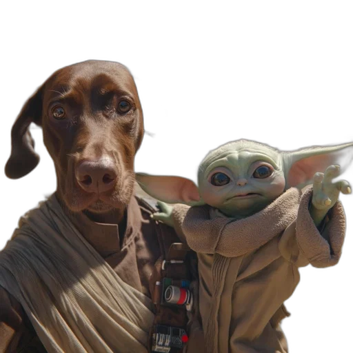 staff, animal, creature, outer space transparent PNG cut-out