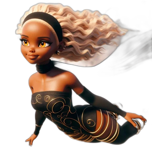 dress, hair, concept art, fantasy art transparent PNG cut-out