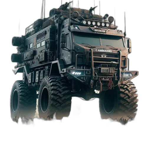 weapon, robot, car, animal transparent PNG cut-out
