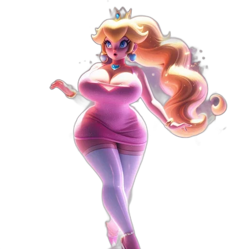dress, crown, staff, concept art transparent PNG cut-out