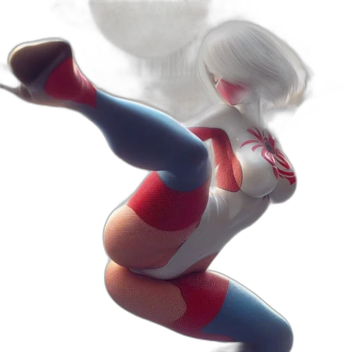 robot, weapon, hair, creature transparent PNG cut-out