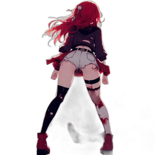 jacket, weapon, robot, staff transparent PNG cut-out