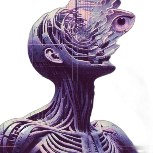 robot, face, mask, creature transparent PNG cut-out