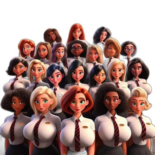 staff, hair, crown, concept art transparent PNG cut-out