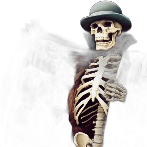 hat, mask, staff, robot transparent PNG cut-out