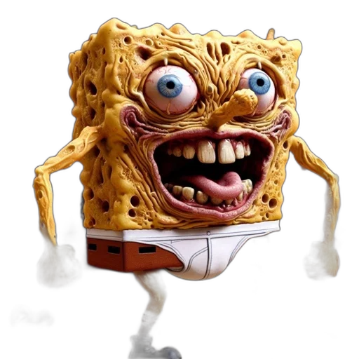 food, mask, creature, face transparent PNG cut-out