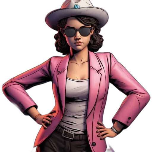 jacket, hat, staff, concept art transparent PNG cut-out