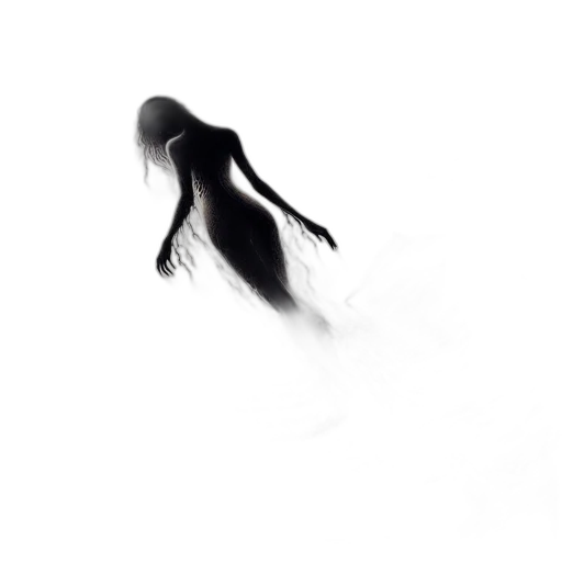hair, dress, creature, animal transparent PNG cut-out