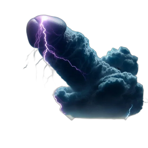 hair, umbrella, creature, dragon transparent PNG cut-out