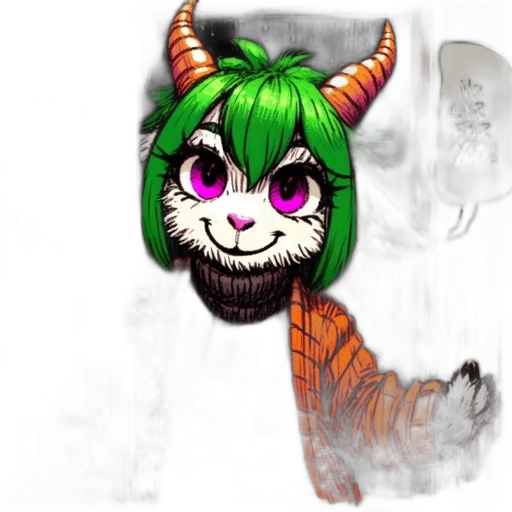 mask, creature, dragon, staff transparent PNG cut-out