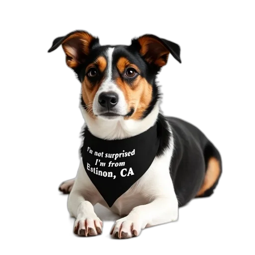 animal, staff, tricolor, dog transparent PNG cut-out