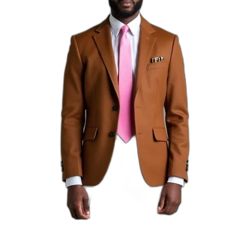 jacket, staff, 3d render, photorealistic transparent PNG cut-out