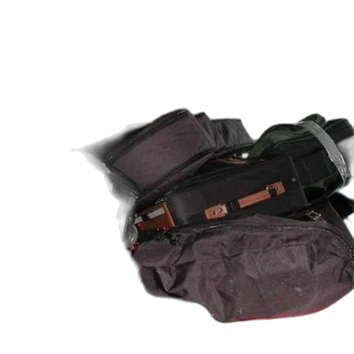 jacket, weapon, umbrella, 3d render transparent PNG cut-out