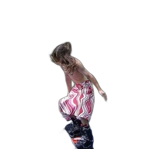dress, shoes, creature, hair transparent PNG cut-out