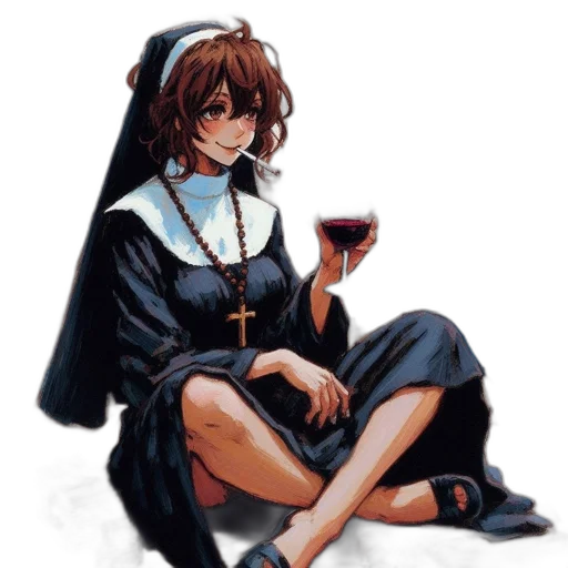 dress, staff, pixel art, concept art transparent PNG cut-out