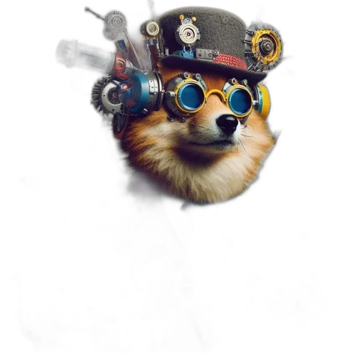 hat, animal, staff, crown transparent PNG cut-out