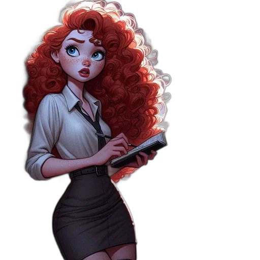 dress, staff, cartoon, concept art transparent PNG cut-out