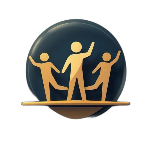 staff, 3d render, human, resources transparent PNG cut-out