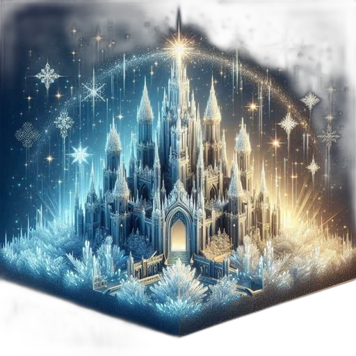 crown, fantasy art, concept art, 3d render transparent PNG cut-out
