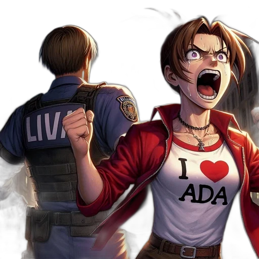 jacket, weapon, concept art, comic book art transparent PNG cut-out