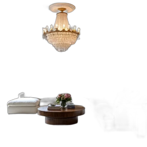 furniture, crown, jewelry, 3d render transparent PNG cut-out