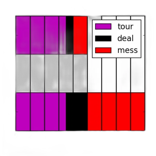 staff, vaporwave, pixel art, red transparent PNG cut-out
