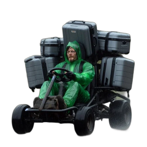 robot, car, jacket, creature transparent PNG cut-out