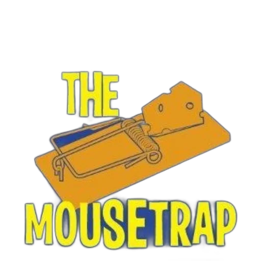 concept art, mousetrap, christie, blue transparent PNG cut-out