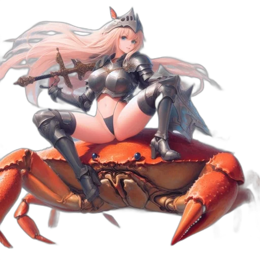 weapon, robot, crown, dragon transparent PNG cut-out