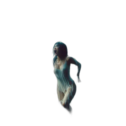 creature, dress, hair, animal transparent PNG cut-out
