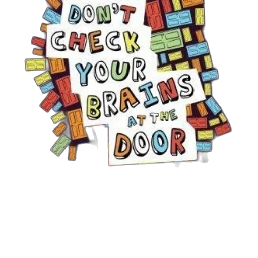 don, check, brains, door transparent PNG cut-out