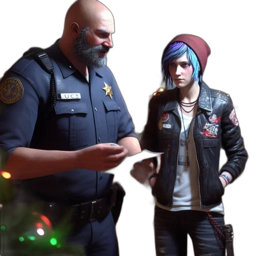 jacket, weapon, hat, creature transparent PNG cut-out