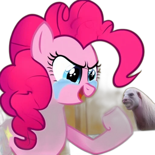 hair, creature, animal, 3d render transparent PNG cut-out