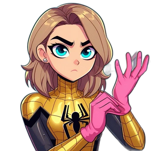 cartoon, comic book art, anime, pixel art transparent PNG cut-out