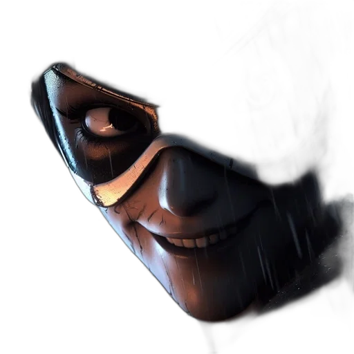 mask, face, robot, hat transparent PNG cut-out
